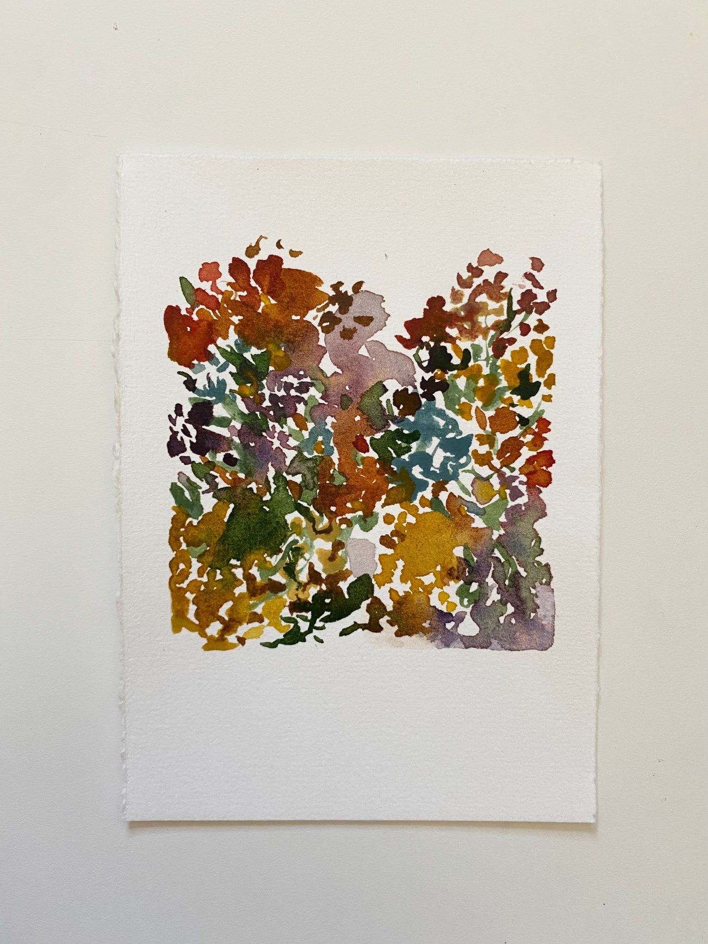 Floral Coral Polaroid