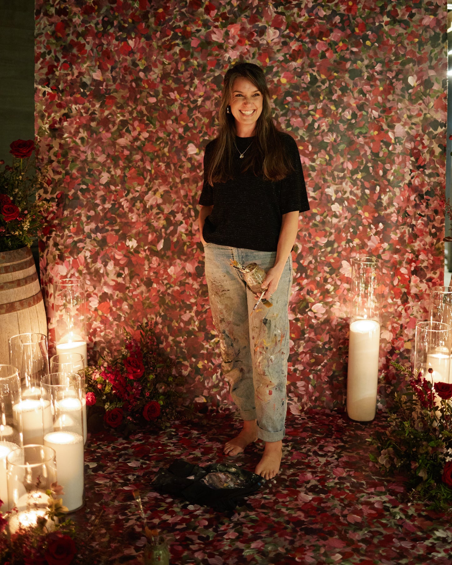 Hand Painted Backdrop