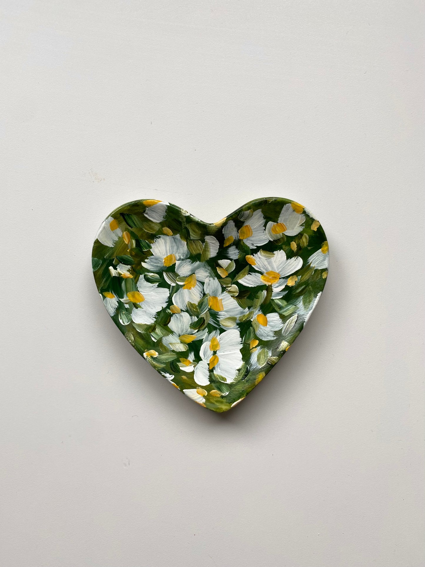 Heart Shaped Ceramic Trinket Tray #3