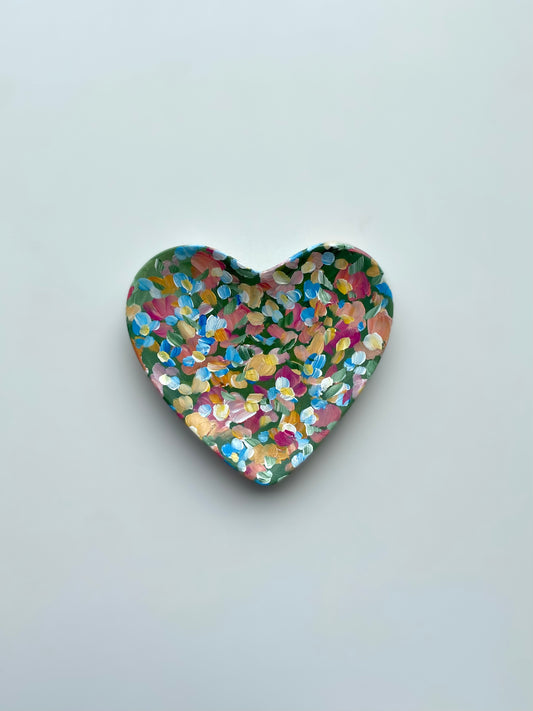 Heart Shaped Ceramic Trinket Tray #15