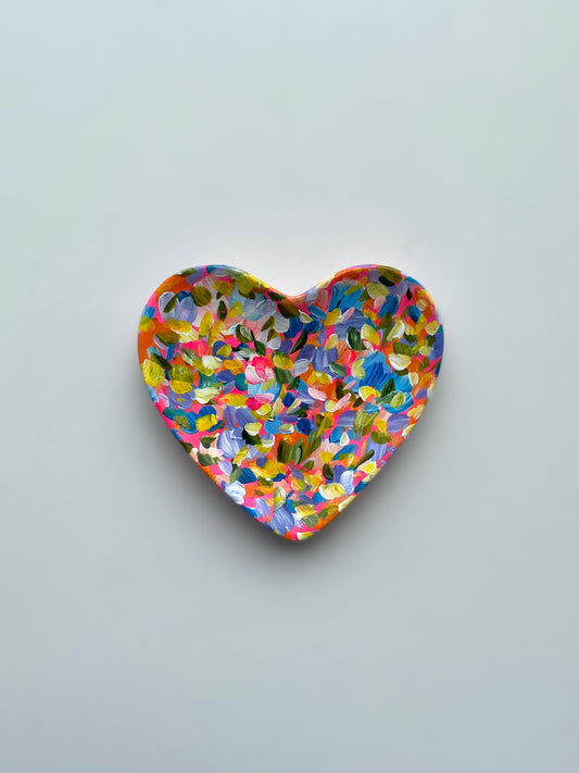 Heart Shaped Ceramic Trinket Tray #12