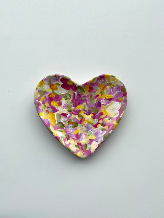 Heart Shaped Ceramic Trinket Tray #17
