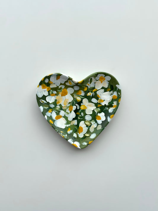 Heart Shaped Ceramic Trinket Tray #7