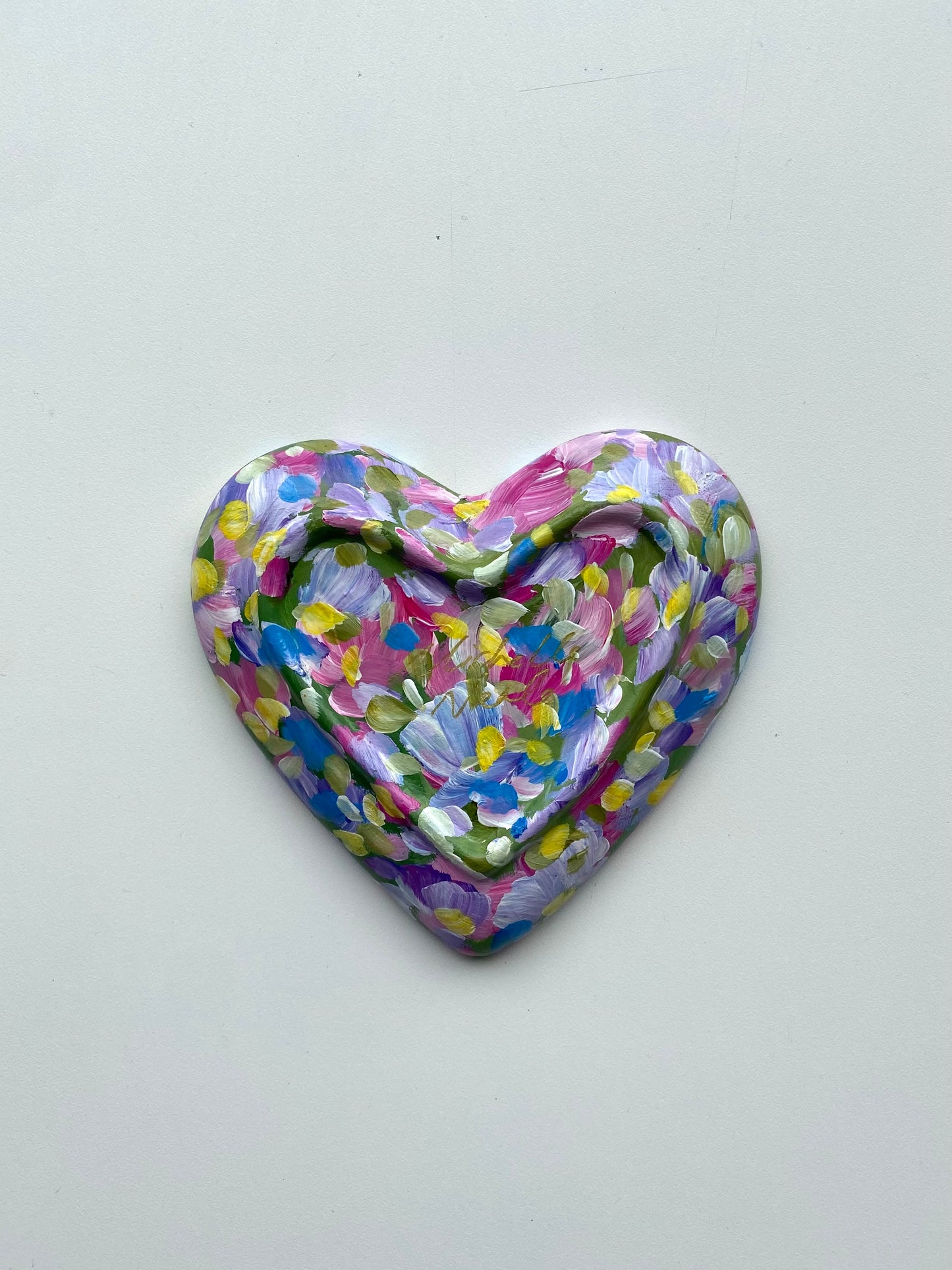 Heart Shaped Ceramic Trinket Tray #16