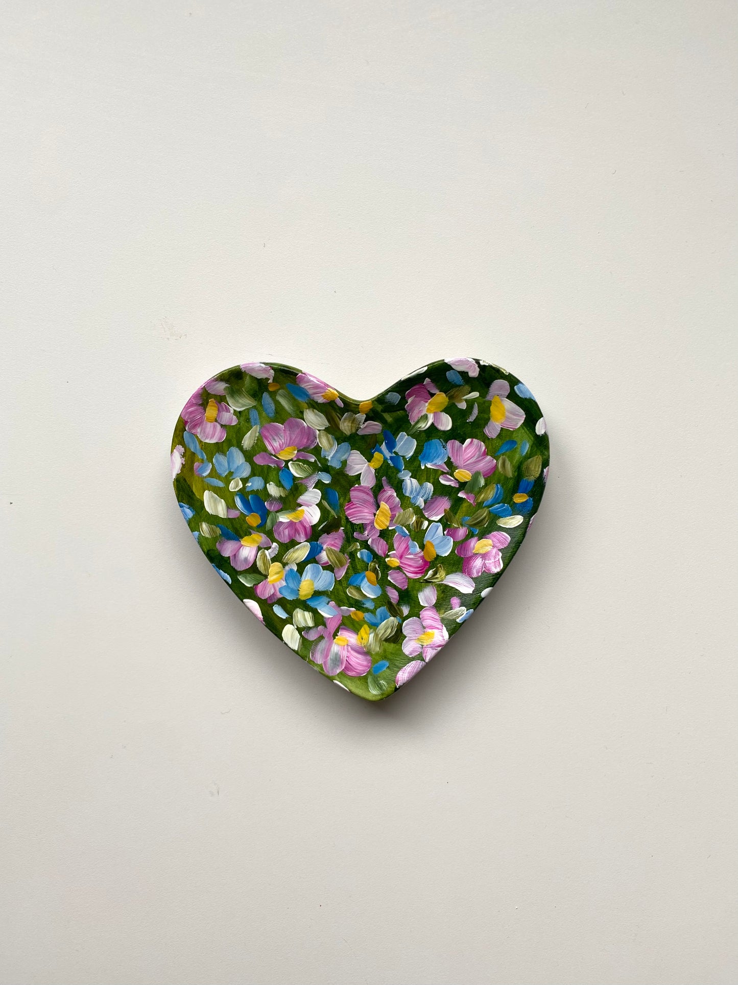 Heart Shaped Ceramic Trinket Tray #4