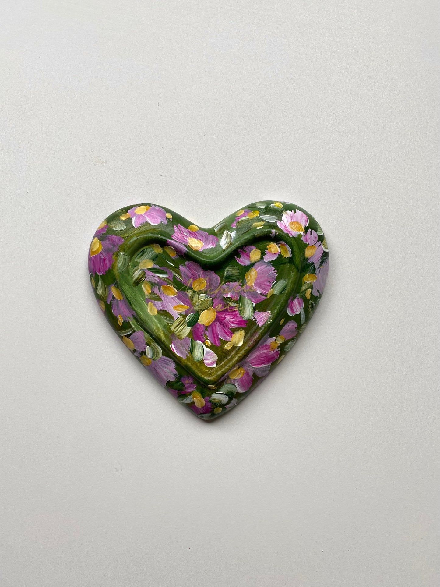 Heart Shaped Ceramic Trinket Tray #2