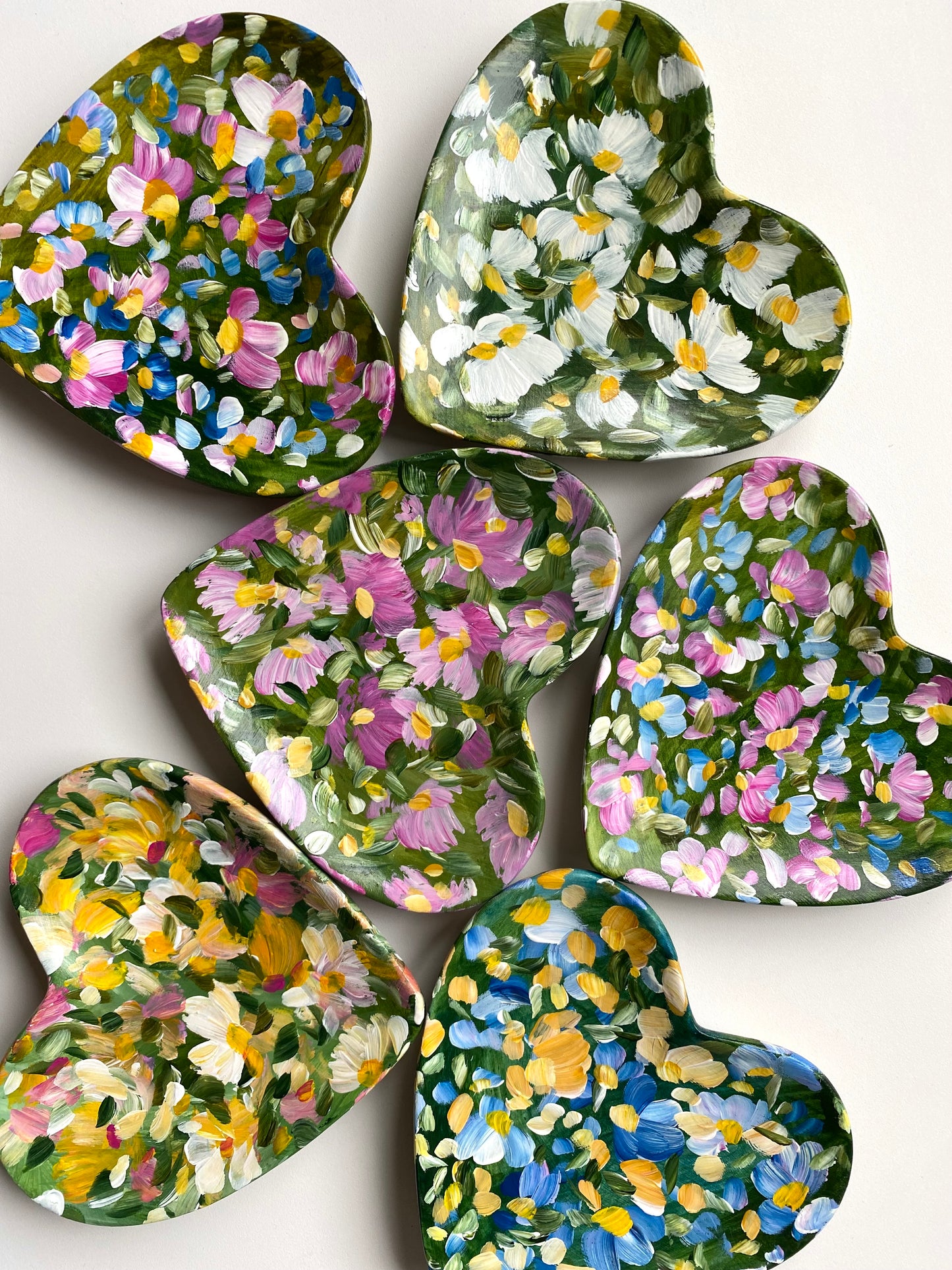 Heart Shaped Ceramic Trinket Tray #2