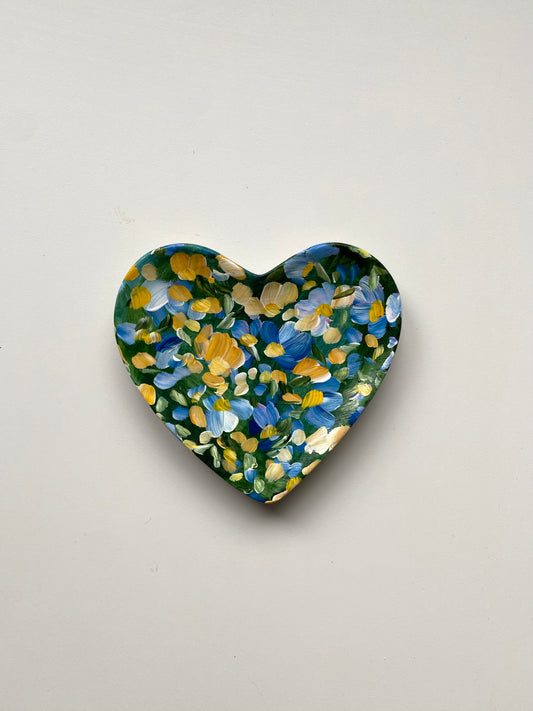 Heart Shaped Ceramic Trinket Tray #5