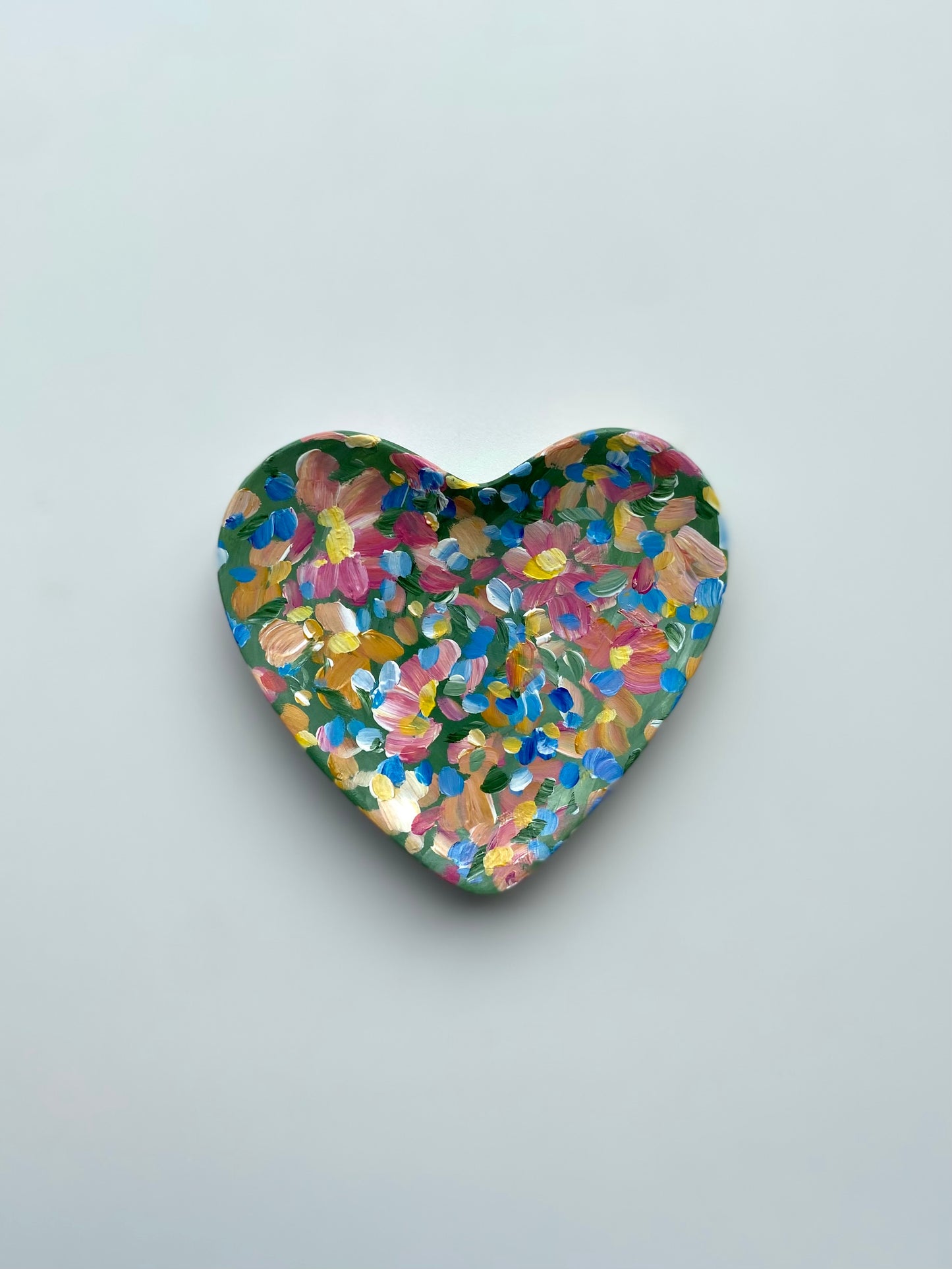 Heart Shaped Ceramic Trinket Tray #14