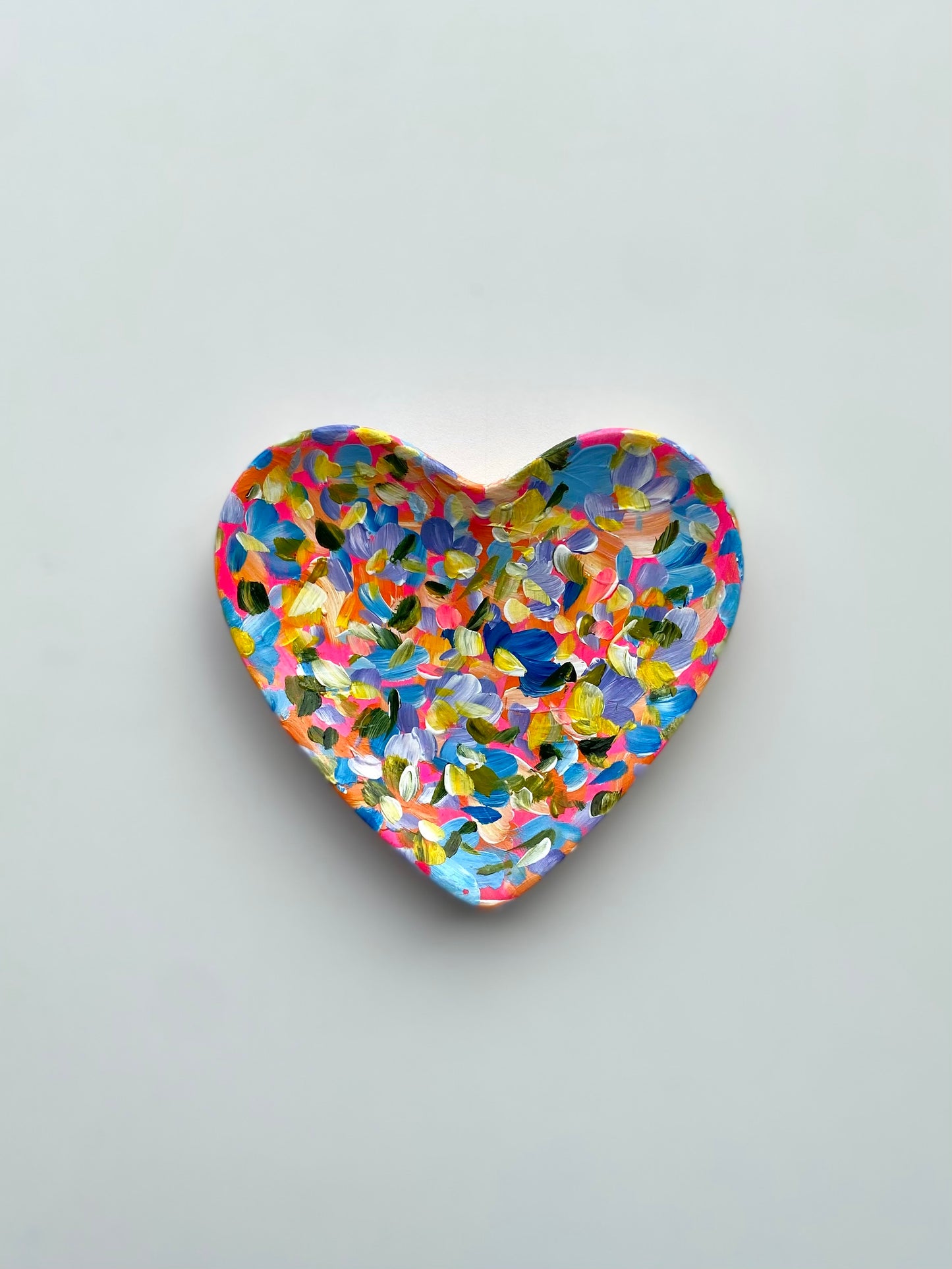Heart Shaped Ceramic Trinket Tray #10