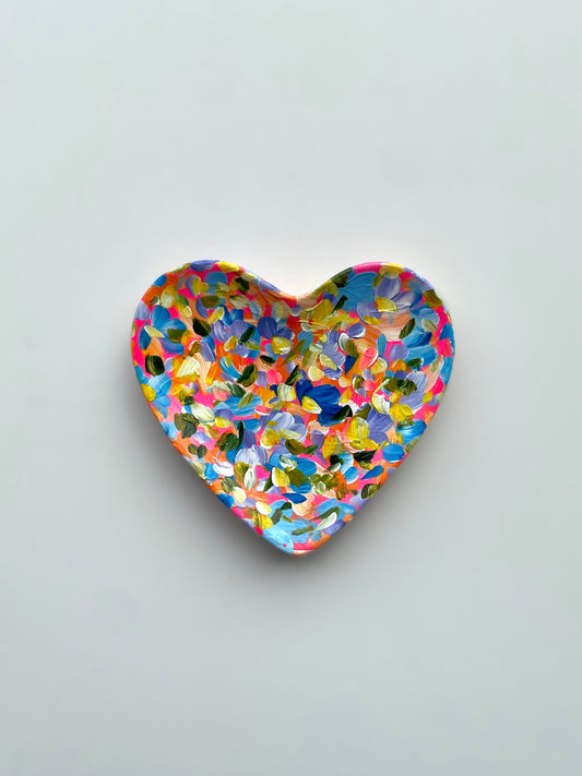 Heart Shaped Ceramic Trinket Tray #10