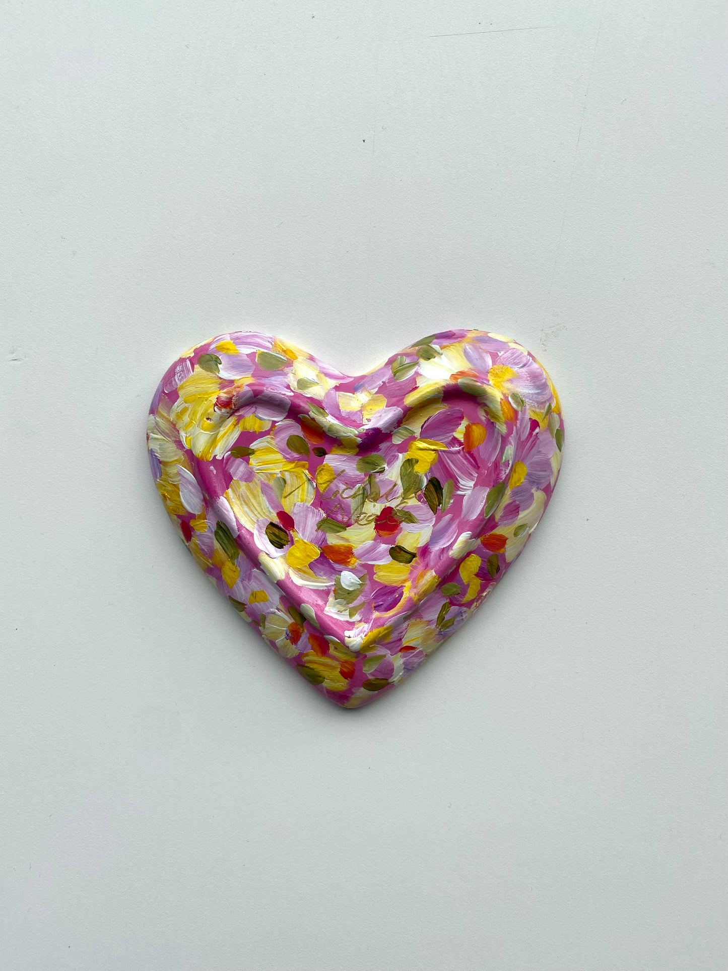 Heart Shaped Ceramic Trinket Tray #17
