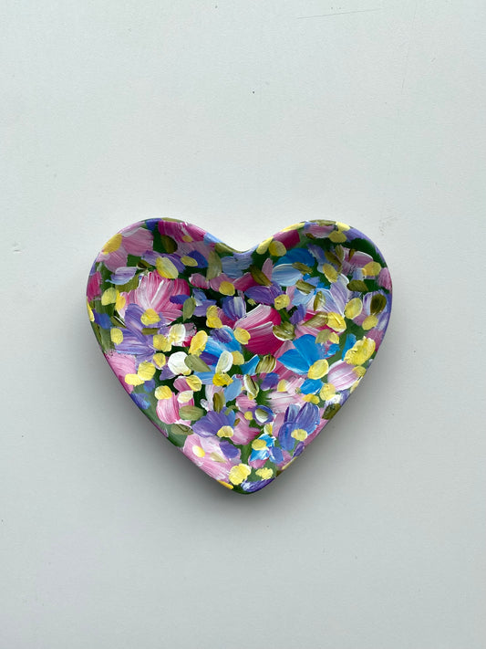 Heart Shaped Ceramic Trinket Tray #18