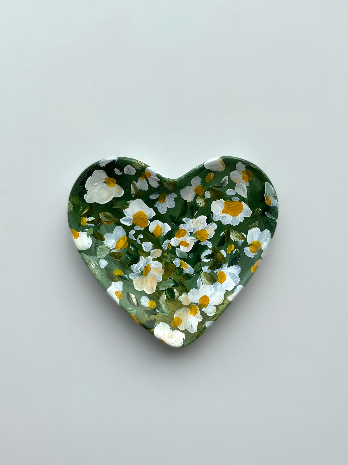 Heart Shaped Ceramic Trinket Tray #9