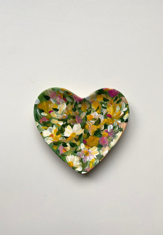 Heart Shaped Ceramic Trinket Tray #6