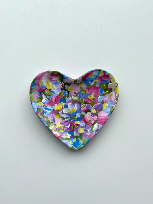 Heart Shaped Ceramic Trinket Tray #16