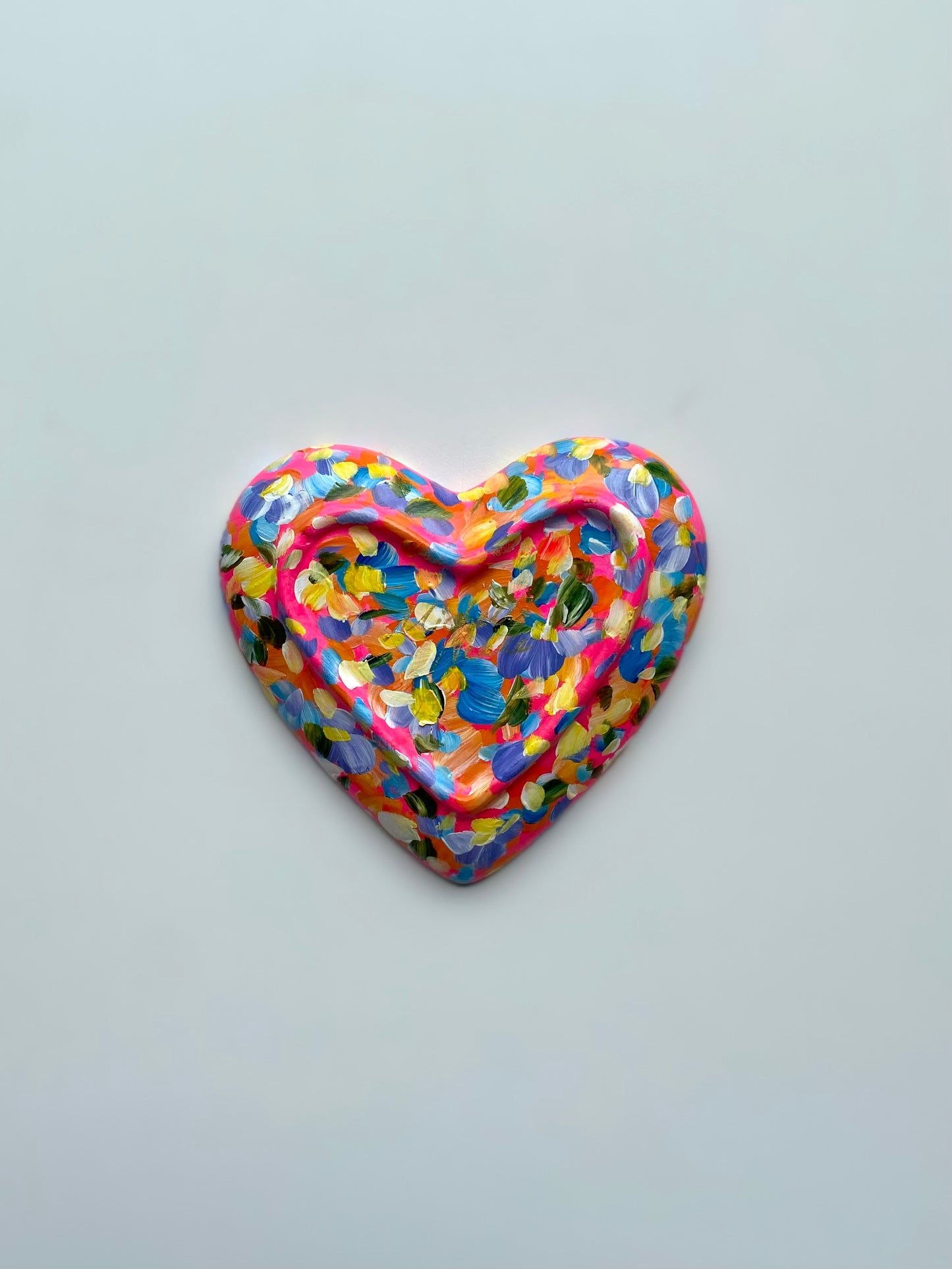 Heart Shaped Ceramic Trinket Tray #12