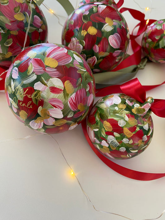 Rudolf - Hand Painted Christmas Bauble