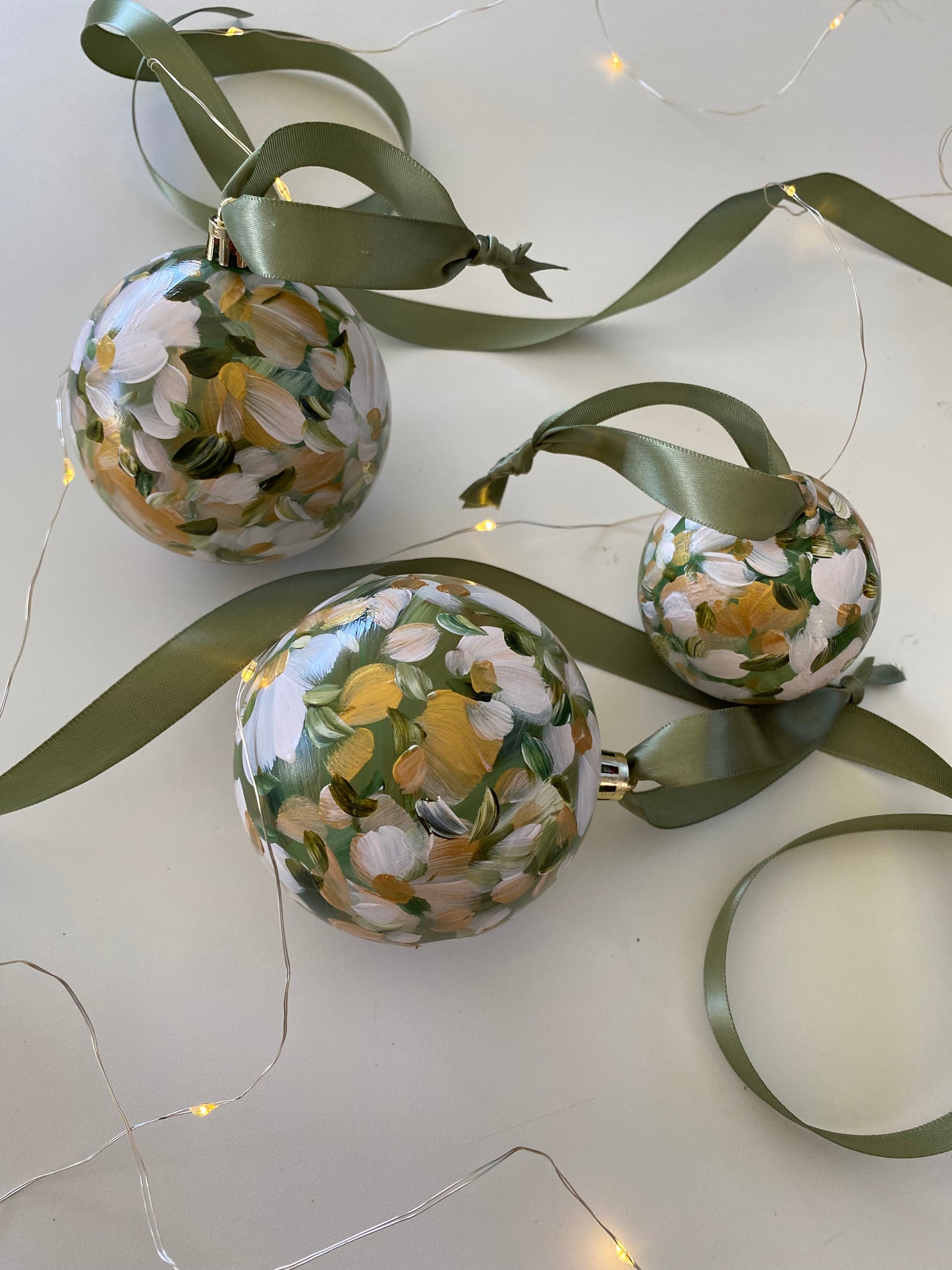 Evergreen - Hand Painted Christmas Bauble