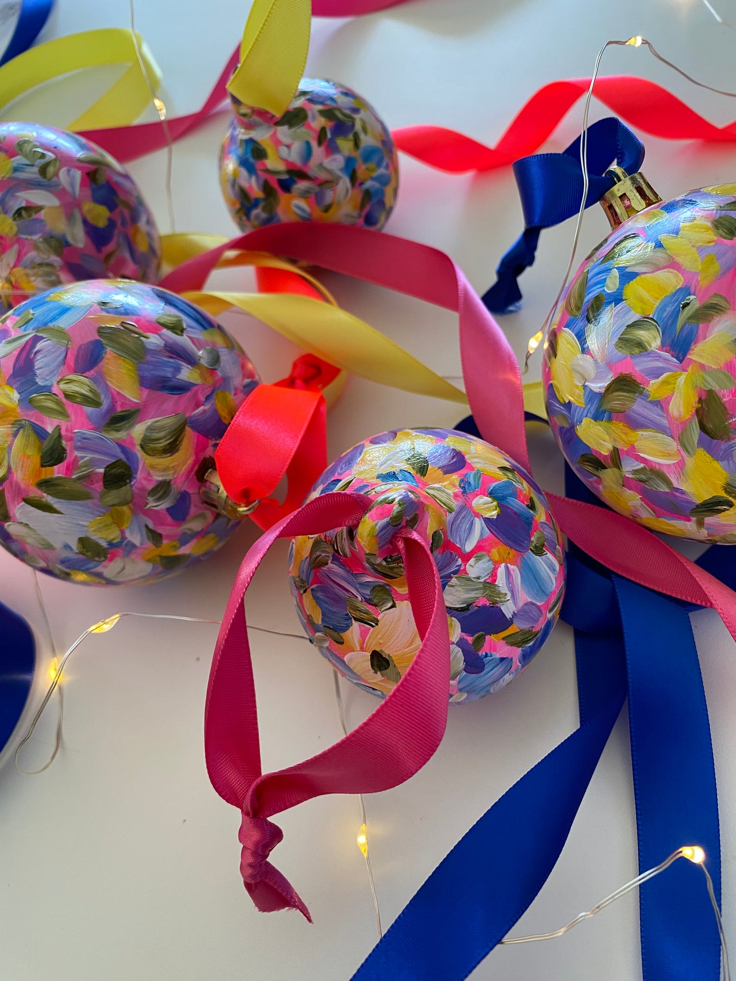 Carnival Christmas - Hand Painted Christmas Bauble