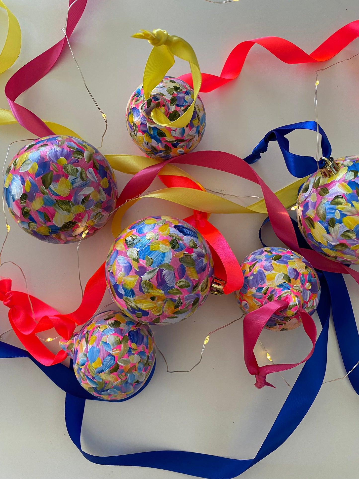 Carnival Christmas - Hand Painted Christmas Bauble