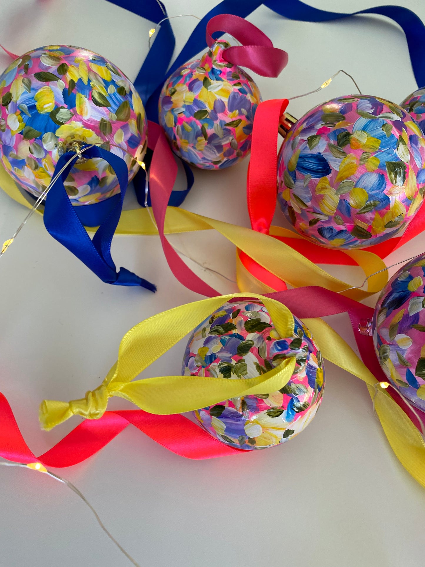 Carnival Christmas - Hand Painted Christmas Bauble