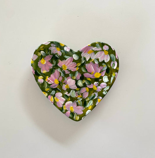 Heart Shaped Ceramic Trinket Tray #20