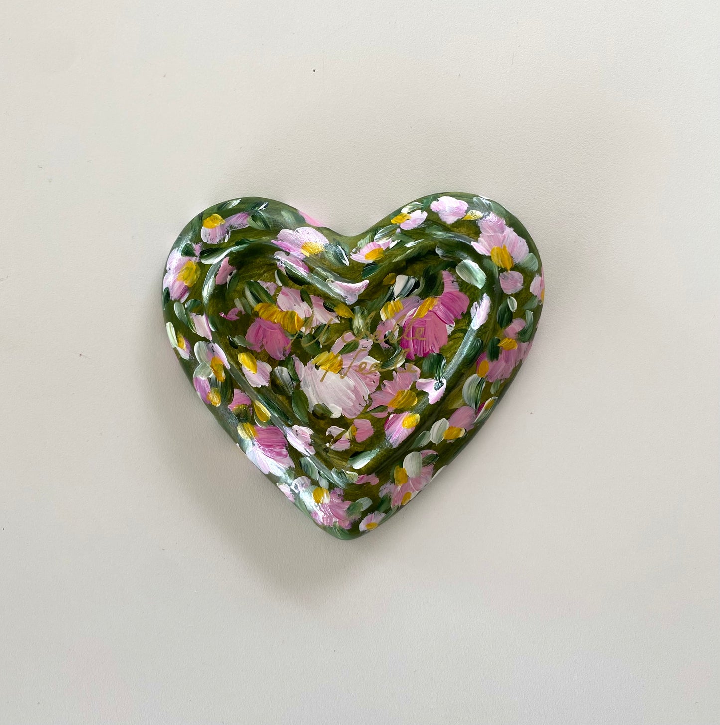 Heart Shaped Ceramic Trinket Tray #20
