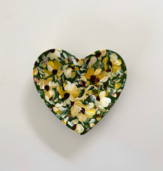 Heart Shaped Ceramic Trinket Tray #21