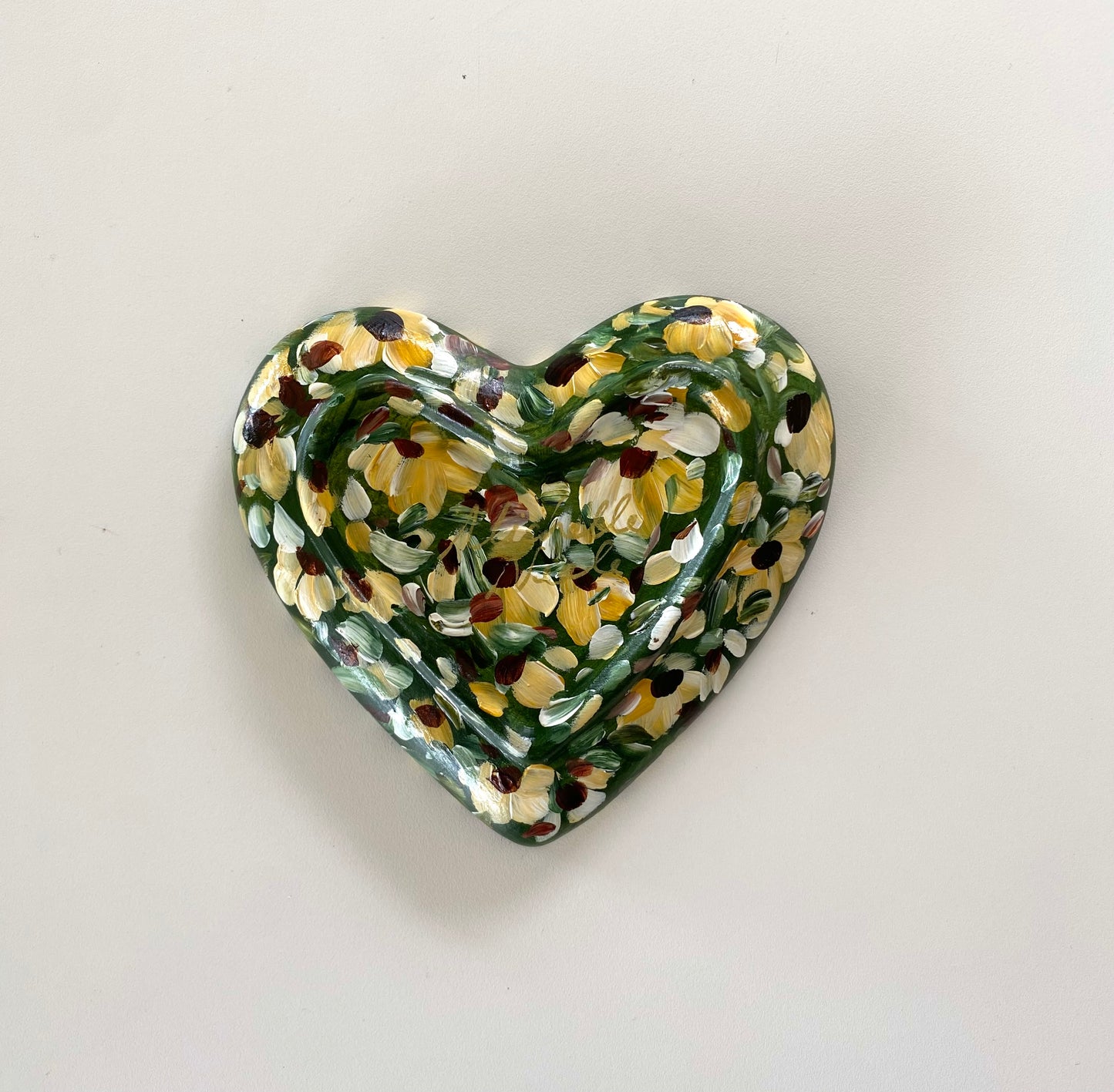 Heart Shaped Ceramic Trinket Tray #21