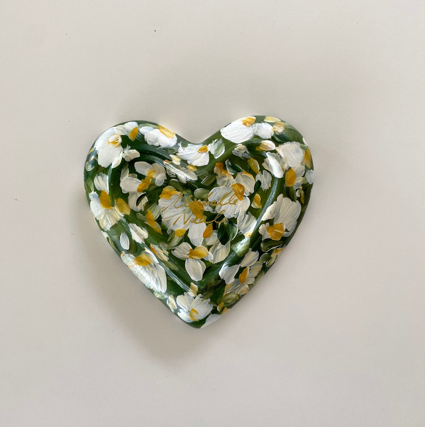 Heart Shaped Ceramic Trinket Tray #24