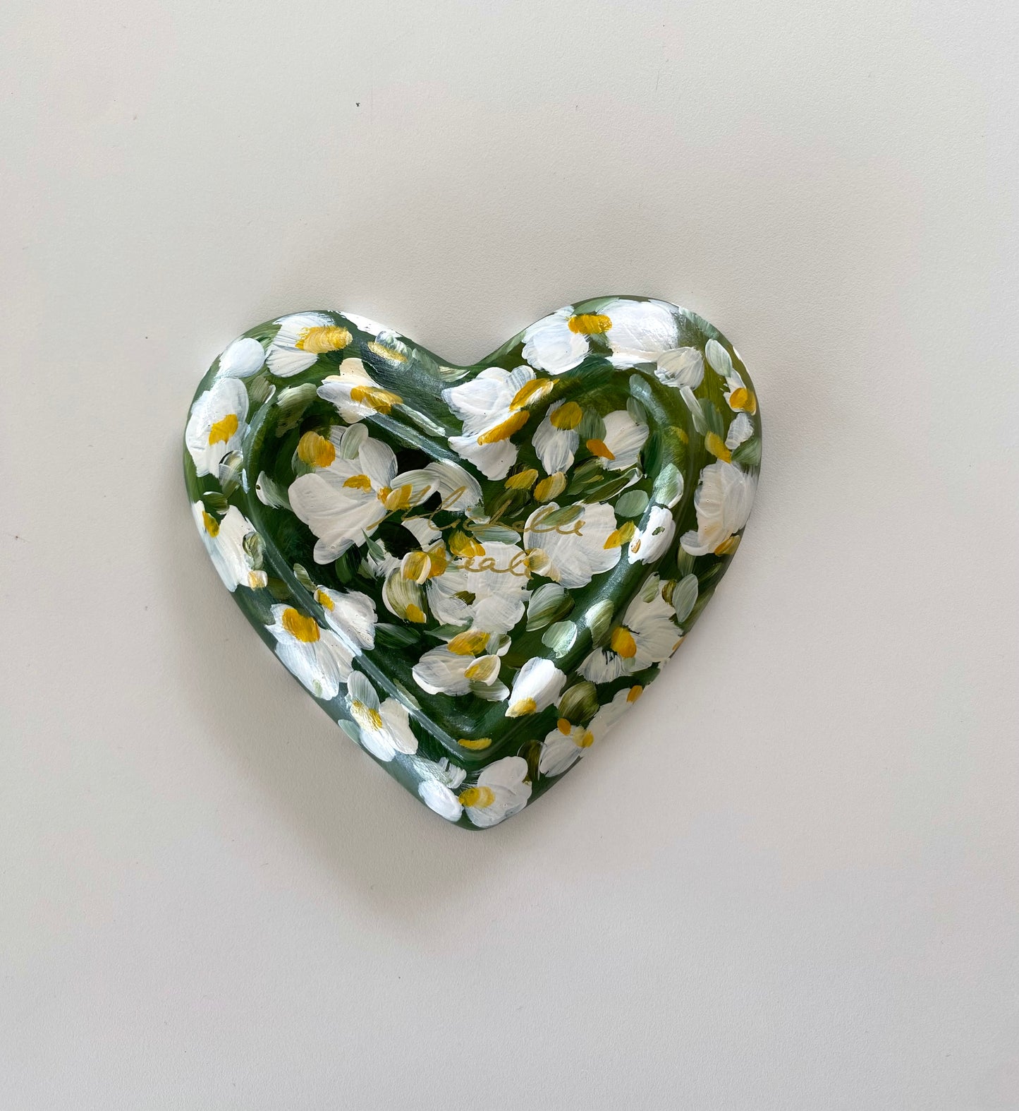 Heart Shaped Ceramic Trinket Tray #25