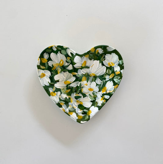 Heart Shaped Ceramic Trinket Tray #26