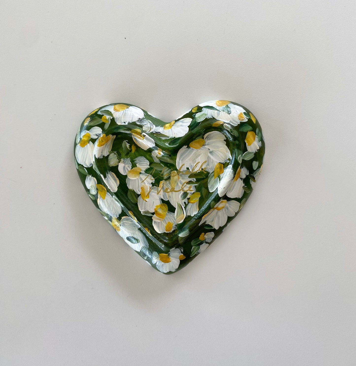Heart Shaped Ceramic Trinket Tray #26