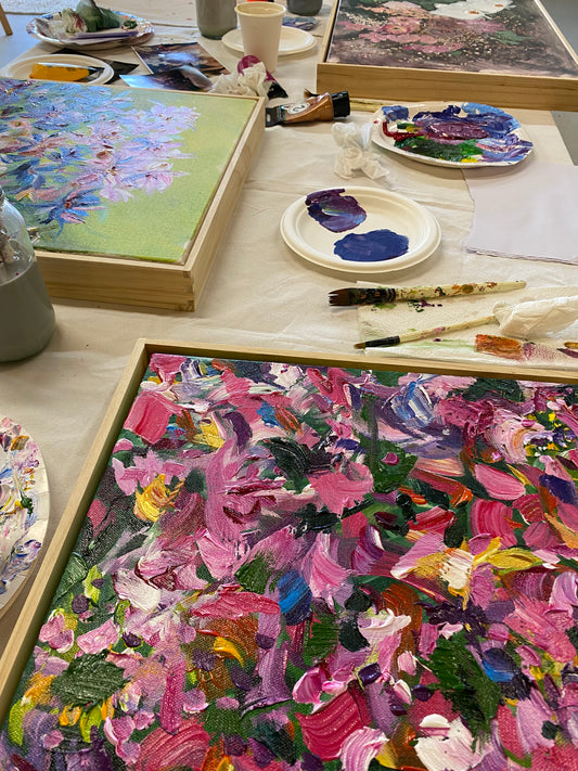 Kids School Holiday Expressive Painting Workshop - Wednesday 30th September, 10am.